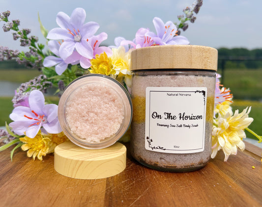 ON THE HORIZON BODY SCRUB | Rose, Sweet Orange + Grapefruit