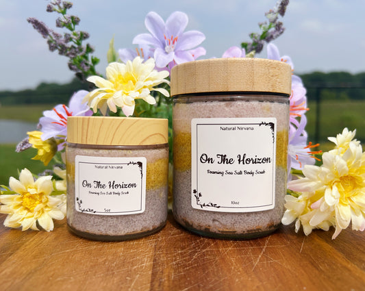 ON THE HORIZON BODY SCRUB | Rose, Sweet Orange + Grapefruit