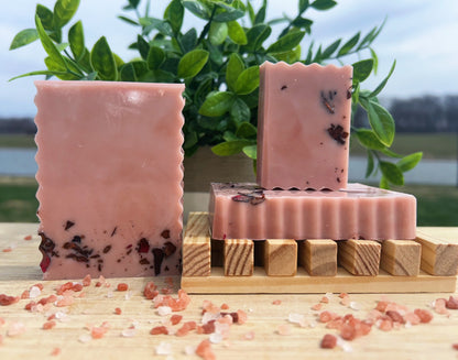 HIMALAYAN ROSE | Himalayan Salt + Rose Essential Oils