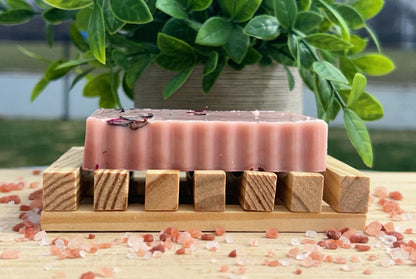 HIMALAYAN ROSE | Himalayan Salt + Rose Essential Oils