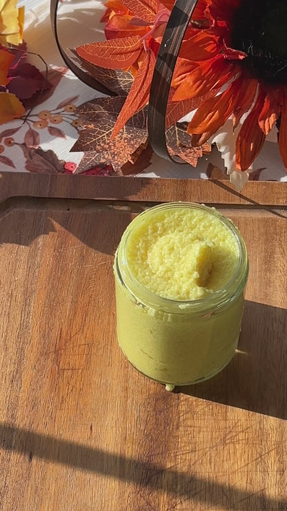 SUNFLOWER FIELDS BODY SCRUB | Lemongrass + Bergamot